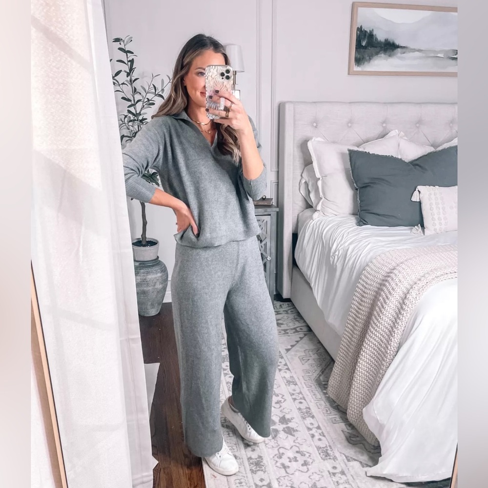 Target 2 Piece Gray Sweater Set - Can be sold separate or together ($15 each)